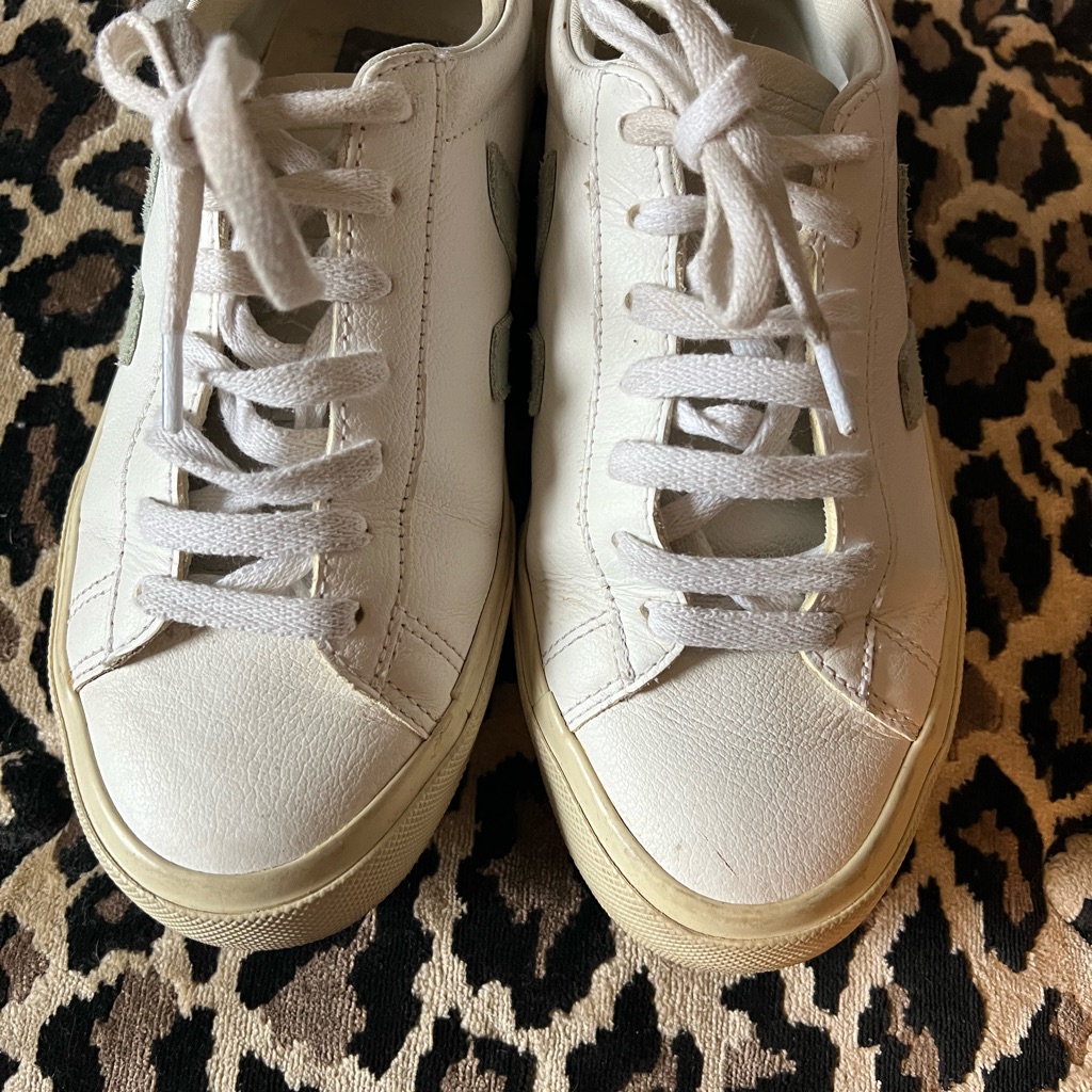 Veja White Sneakers Minimalist Design